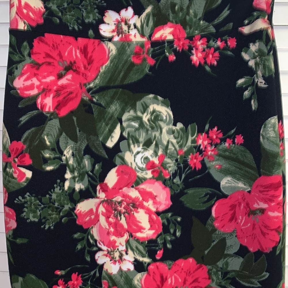 Made by Johnny vintage stretch midi skirt small - Picture 3 of 6